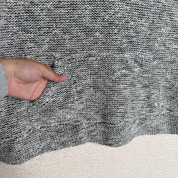 OFFLINE By Aerie Sweatshirt Womens Small Gray Cowl Neck Knit Pullover Pockets - Picture 6 of 13